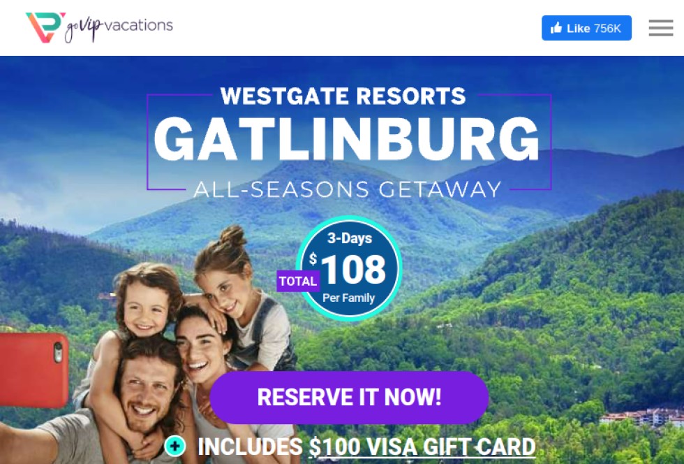 Vacation VIP | 3-Day Gatlinburg Resort Getaway Only $108 Total!